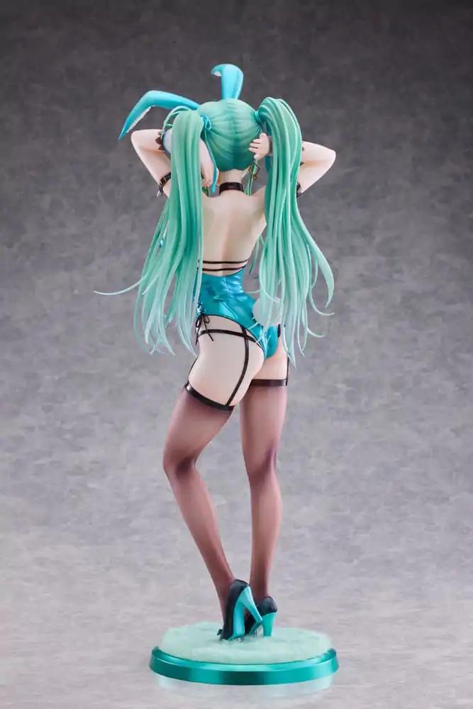 Original Character PVC Kip 1/4 Green Twin Tail Bunny-chan 43 cm fotografija proizvoda