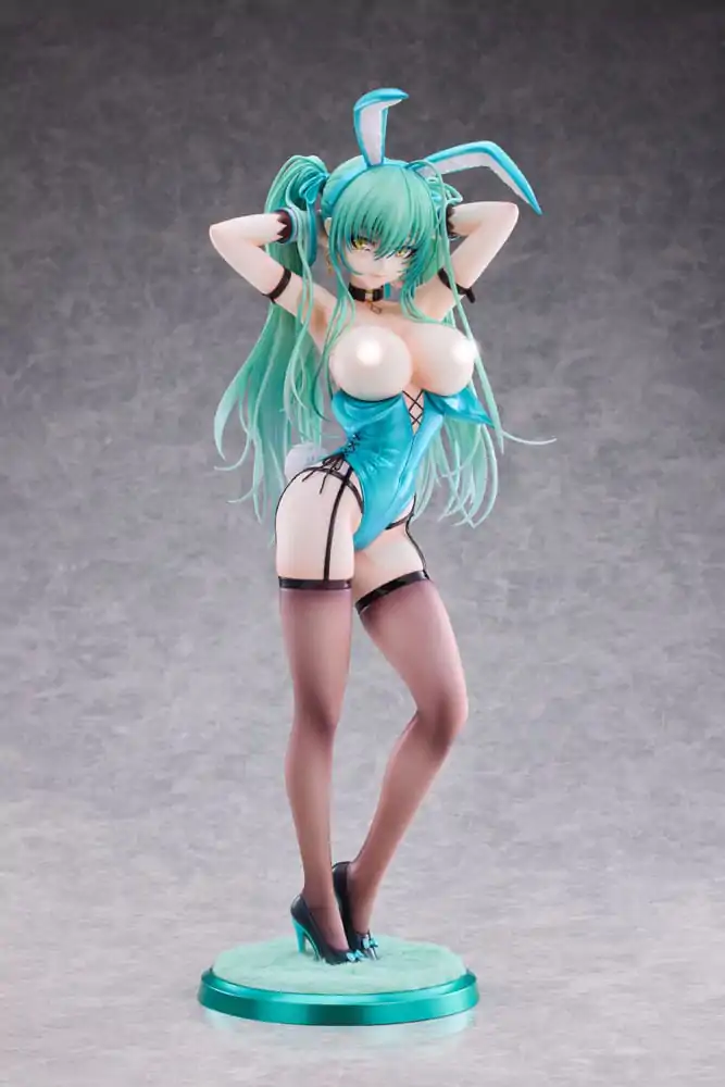 Original Character PVC Kip 1/4 Green Twin Tail Bunny-chan 43 cm fotografija proizvoda