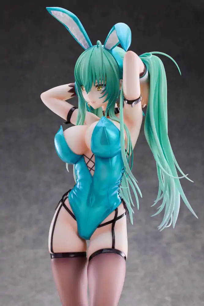 Original Character PVC Kip 1/4 Green Twin Tail Bunny-chan 43 cm fotografija proizvoda