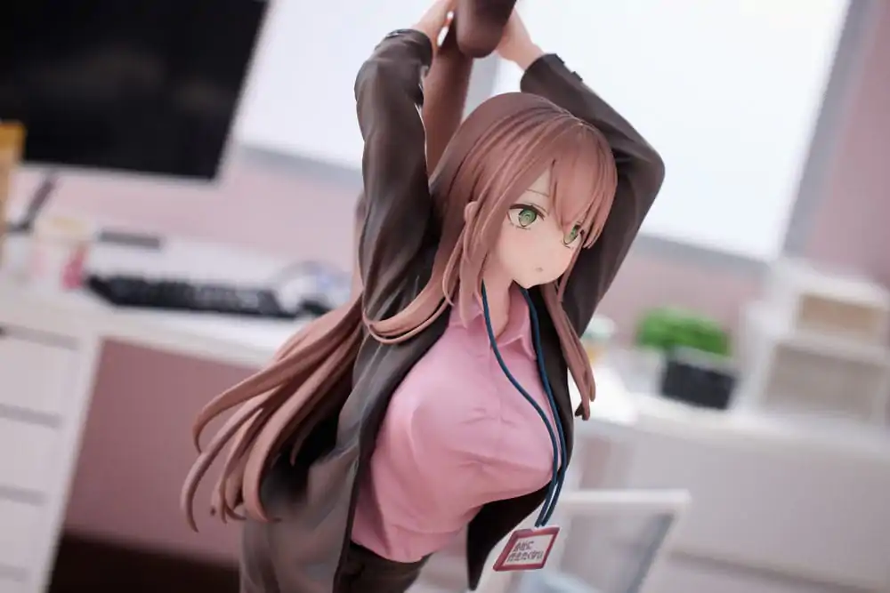 Original Character PVC kip 1/6 OL-chan koja ne želi ići na posao Pink Ver. 26 cm fotografija proizvoda