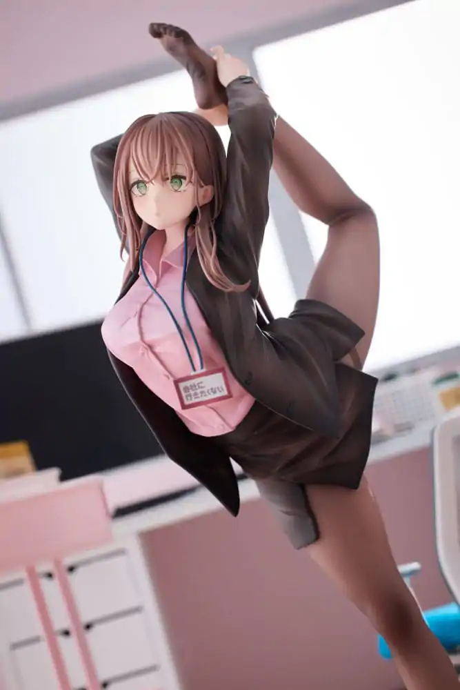 Original Character PVC kip 1/6 OL-chan koja ne želi ići na posao Pink Ver. 26 cm fotografija proizvoda