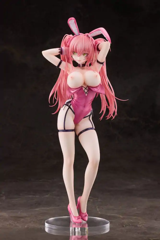 Original Character PVC Kip 1/4 Pink Twintail Bunny-chan Deluxe Ver. 43 cm fotografija proizvoda