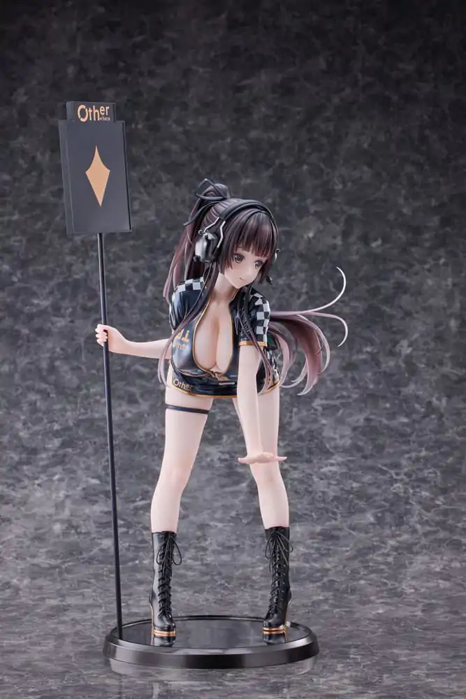 Original Character PVC Kip 1/4 Racing Girl Kurumizawa 43 cm fotografija proizvoda