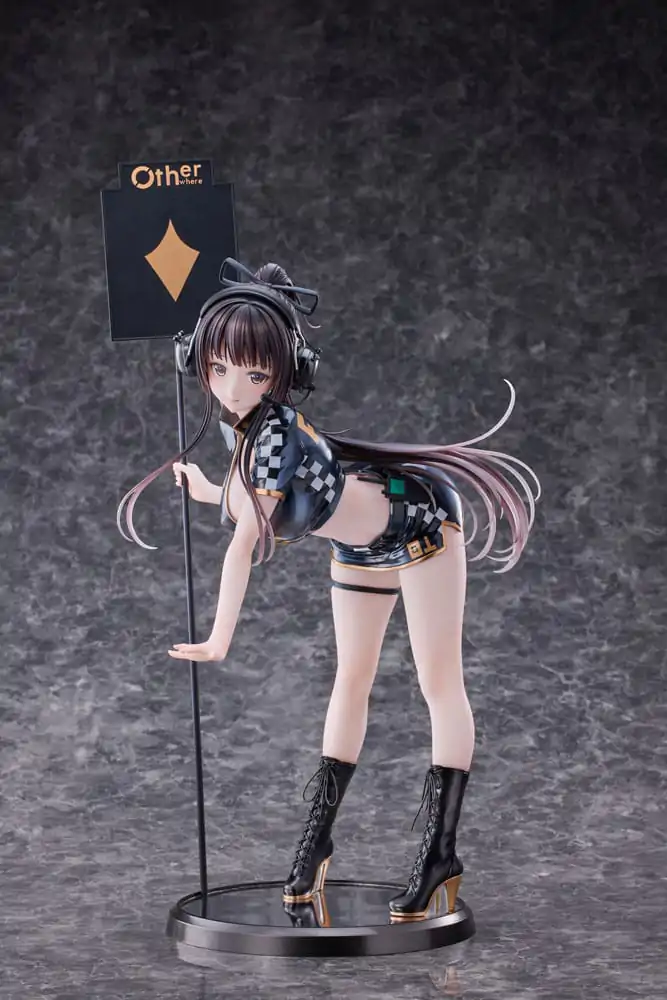 Original Character PVC Kip 1/4 Racing Girl Kurumizawa 43 cm fotografija proizvoda