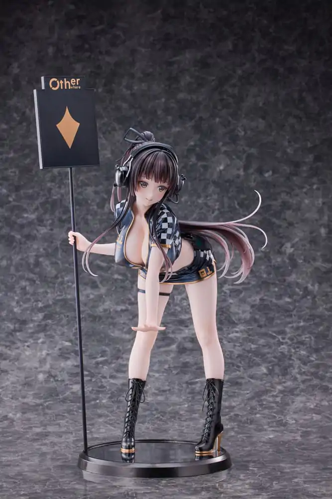 Original Character PVC Kip 1/4 Racing Girl Kurumizawa 43 cm fotografija proizvoda