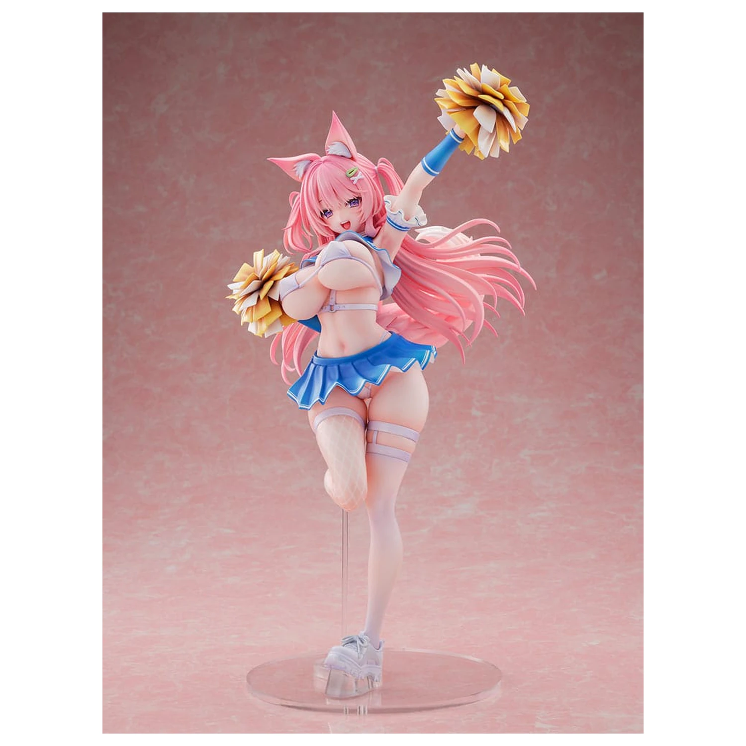 Original Character Statue 1/5 Kemomimi Cheer Girl illustration by Yatanuki Kei 35 cm fotografija proizvoda