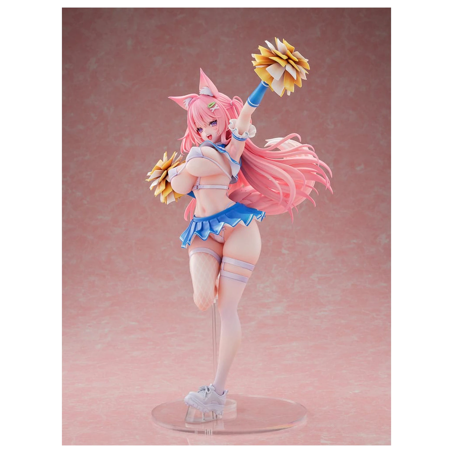 Original Character Statue 1/5 Kemomimi Cheer Girl illustration by Yatanuki Kei 35 cm fotografija proizvoda