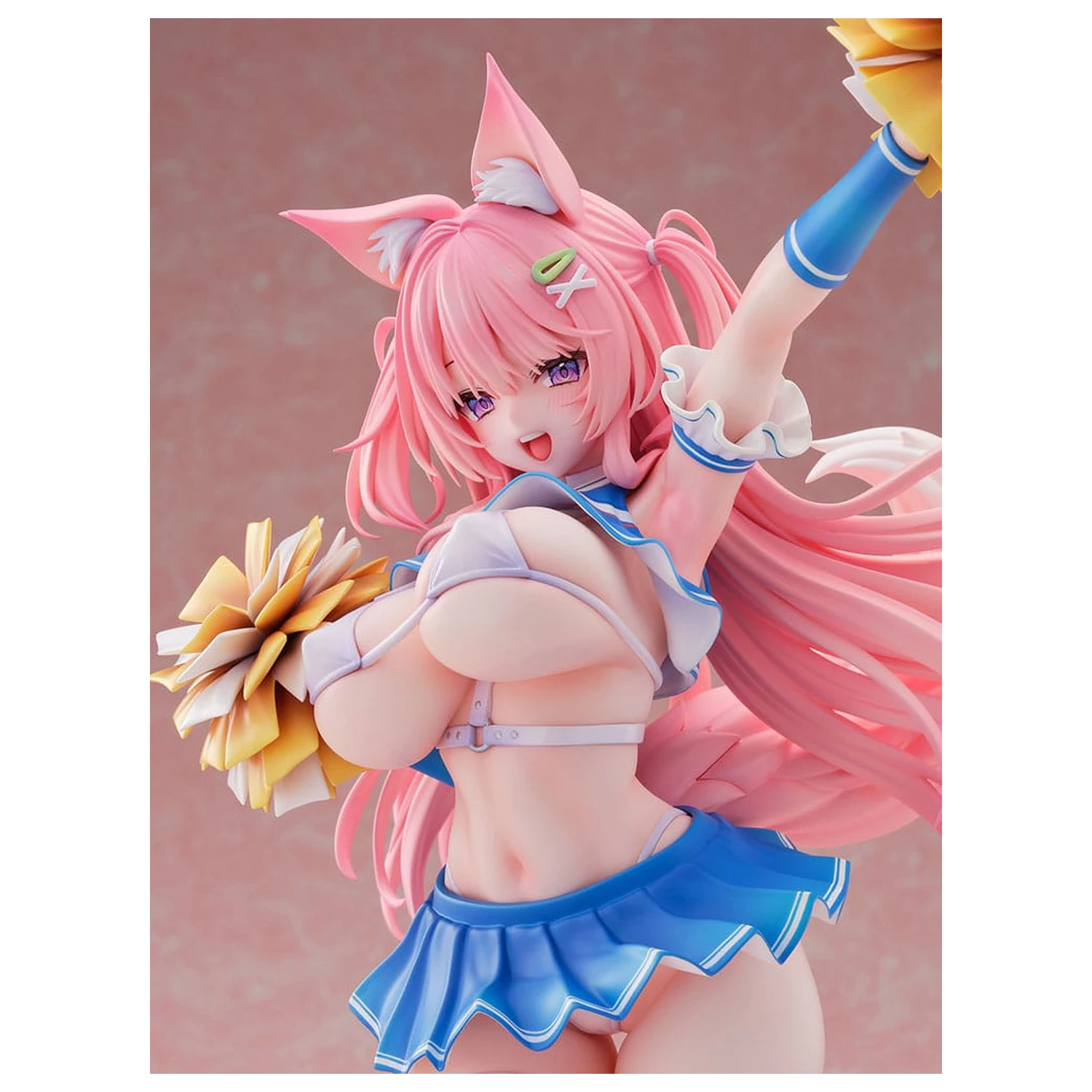 Original Character Statue 1/5 Kemomimi Cheer Girl illustration by Yatanuki Kei 35 cm fotografija proizvoda