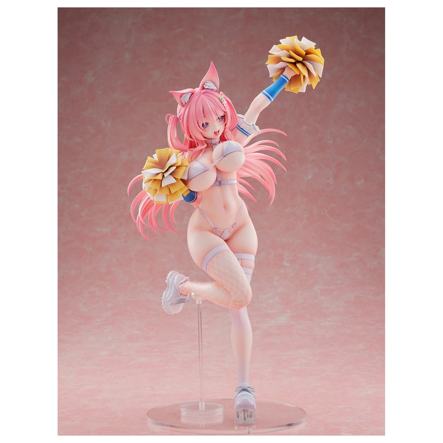 Original Character Statue 1/5 Kemomimi Cheer Girl illustration by Yatanuki Kei 35 cm fotografija proizvoda