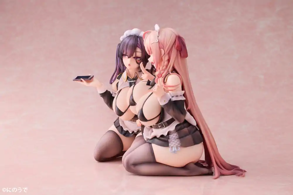 Original Character PVC Figure 1/5 2-Set Koho Miya & Otsuhane Fuwari ilustracija Ninoude 18 cm fotografija proizvoda