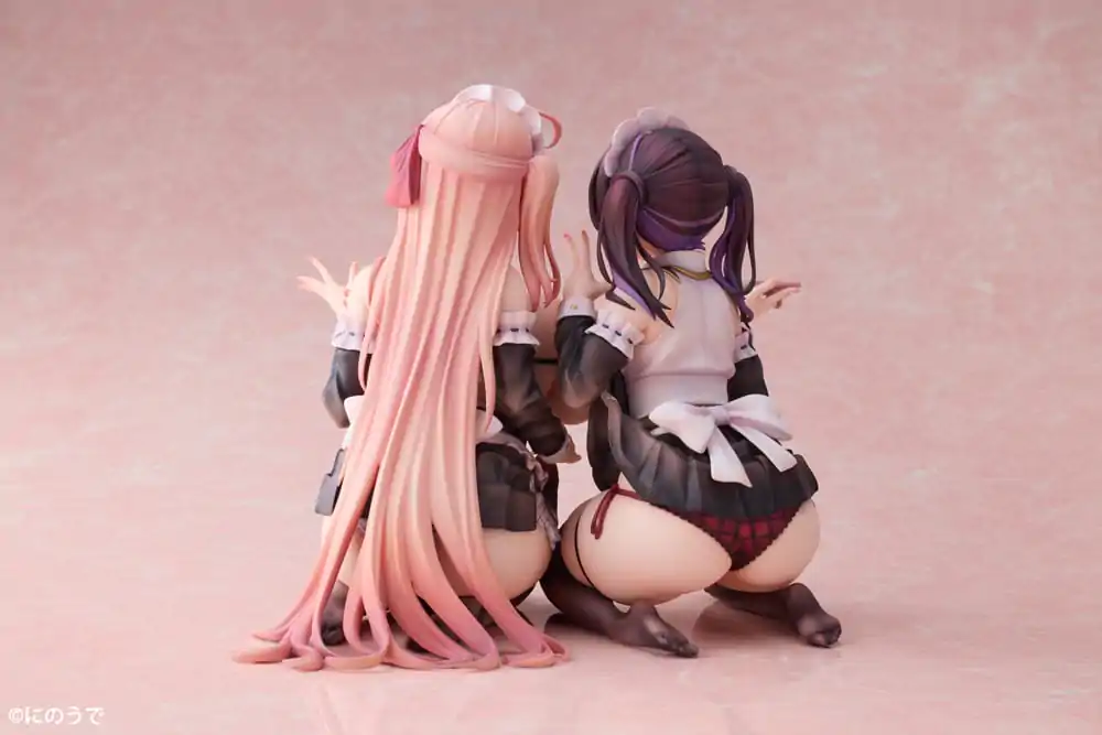 Original Character PVC Figure 1/5 2-Set Koho Miya & Otsuhane Fuwari ilustracija Ninoude 18 cm fotografija proizvoda