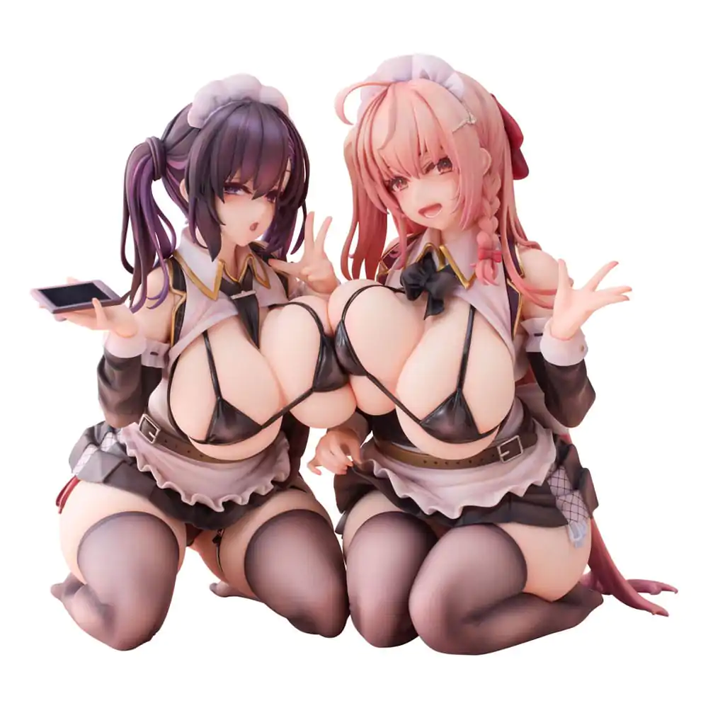 Original Character PVC Figure 1/5 2-Set Koho Miya & Otsuhane Fuwari ilustracija Ninoude 18 cm fotografija proizvoda