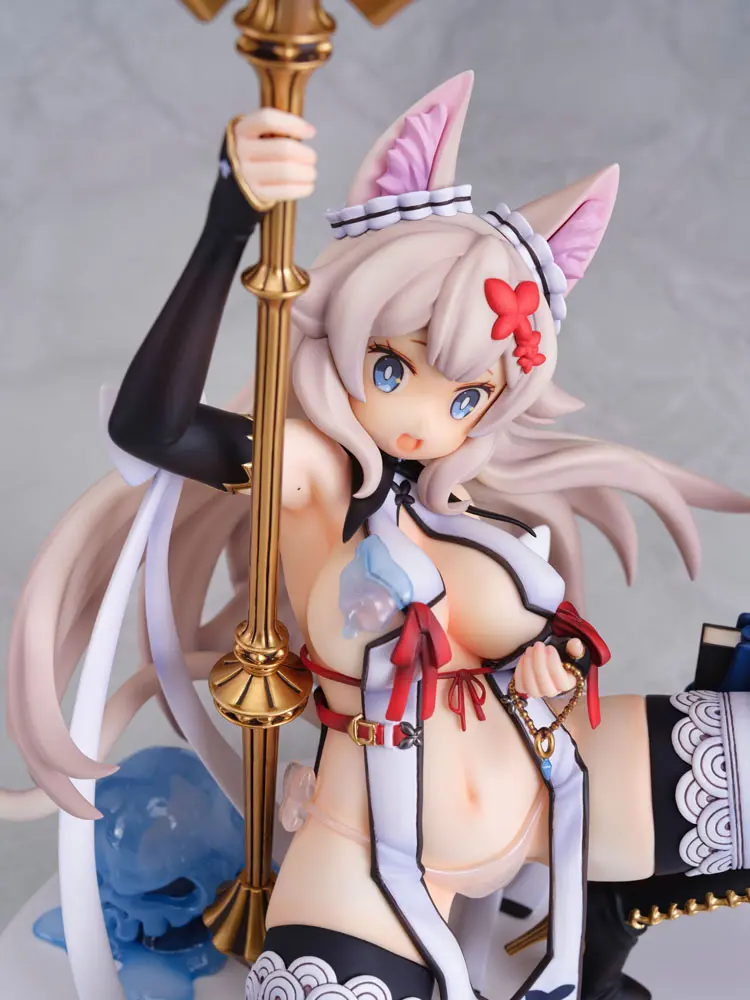 Original Character Statue 1/5 Mota Design Summoner Neko-san 29 cm Kip fotografija proizvoda