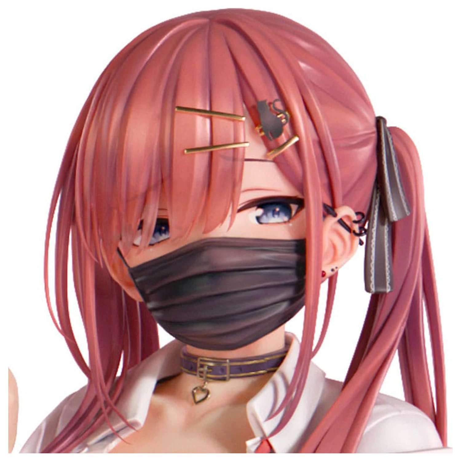 Original Character kipić 1/5 Red-Haired Gyaru-Chan Mask Ver. Ilustracija Nanamakura 29 cm fotografija proizvoda