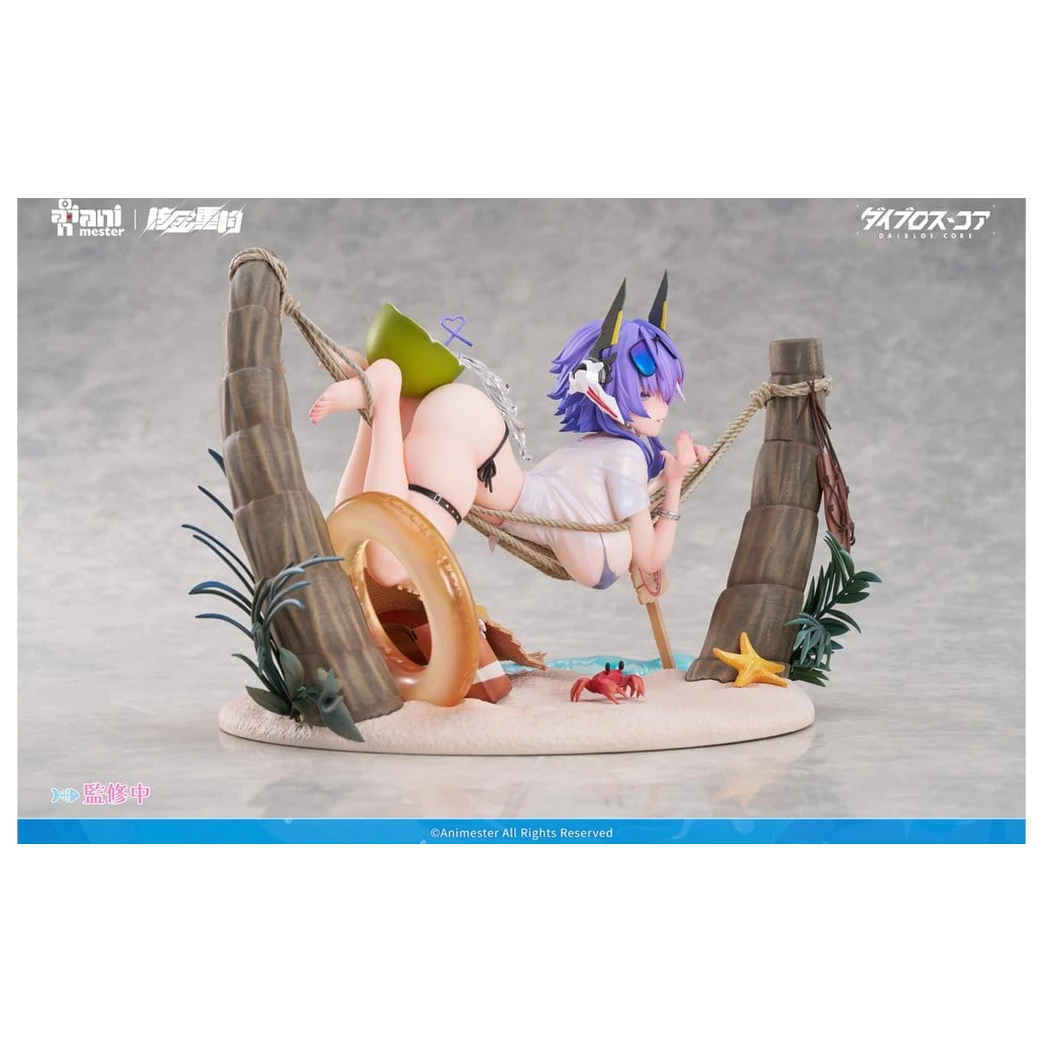 Original Character PVC figura 1/6 Bright Summer Barbera·Red ilustracija DaiblosCore 14 cm fotografija proizvoda