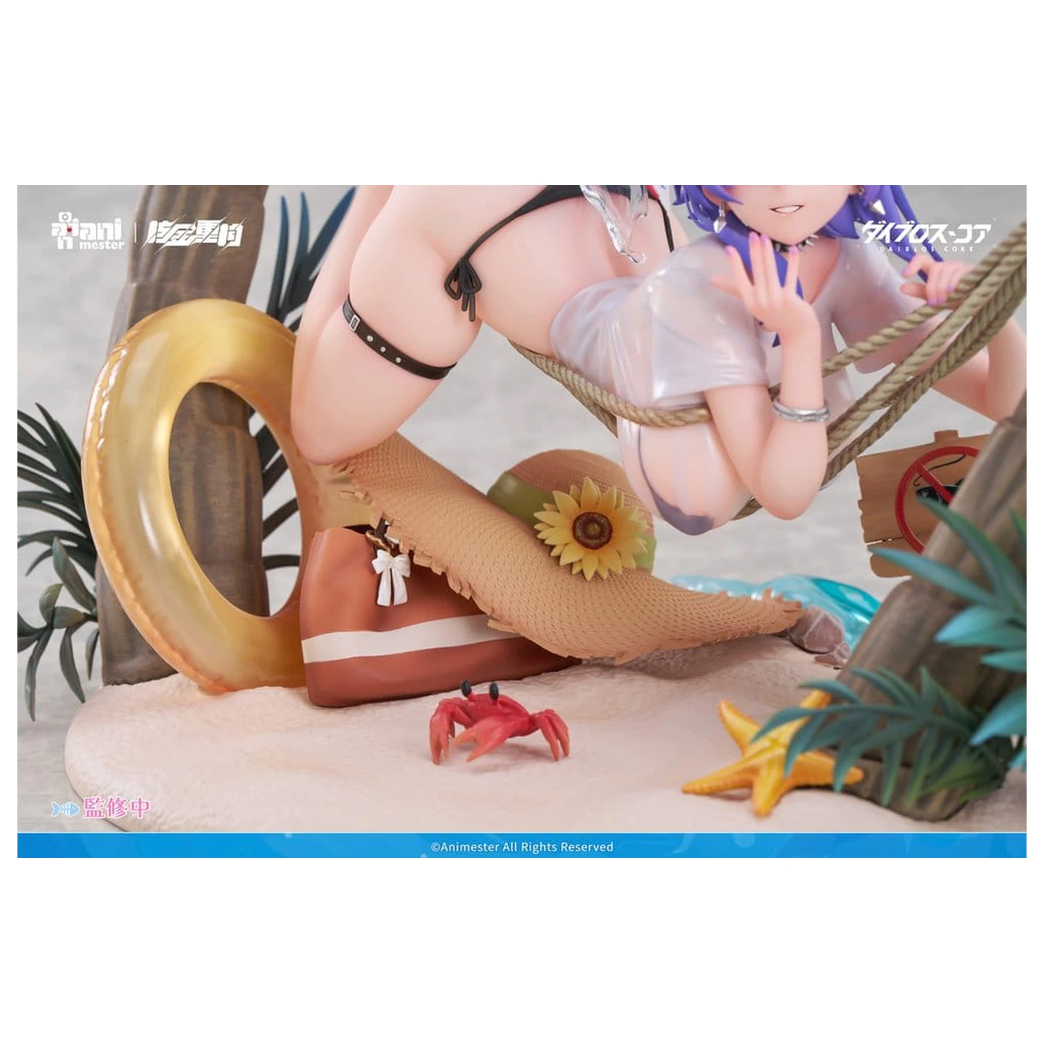 Original Character PVC figura 1/6 Bright Summer Barbera·Red ilustracija DaiblosCore 14 cm fotografija proizvoda