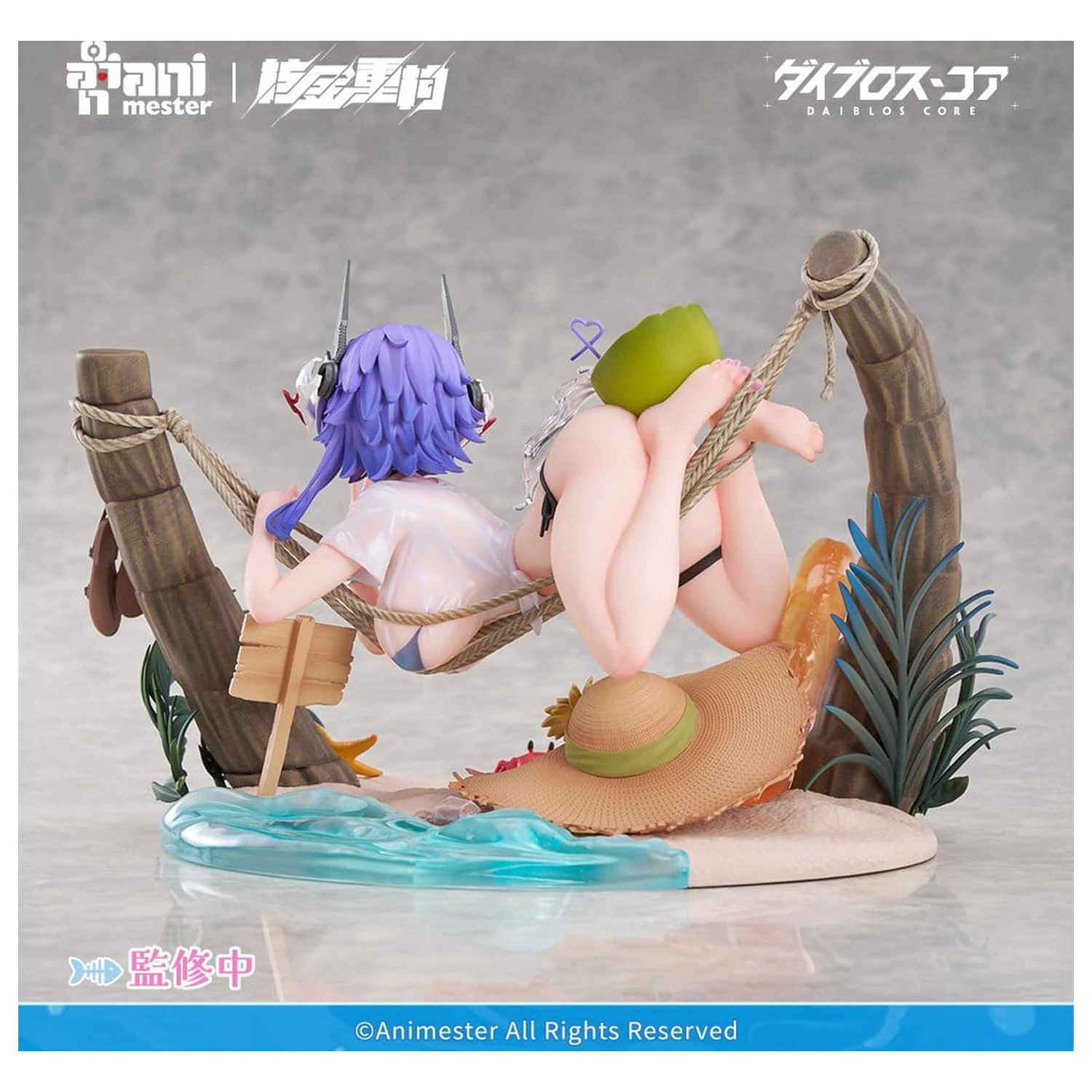 Original Character PVC figura 1/6 Bright Summer Barbera·Red ilustracija DaiblosCore 14 cm fotografija proizvoda