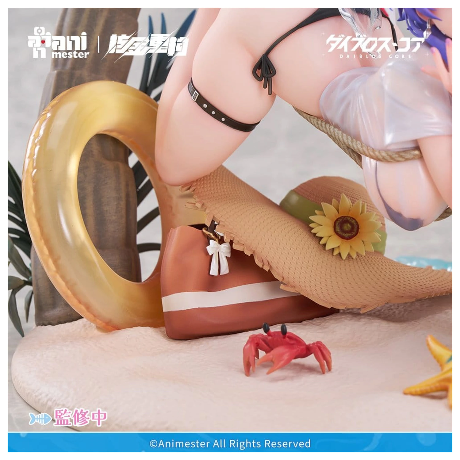 Original Character PVC figura 1/6 Bright Summer Barbera·Red ilustracija DaiblosCore 14 cm fotografija proizvoda