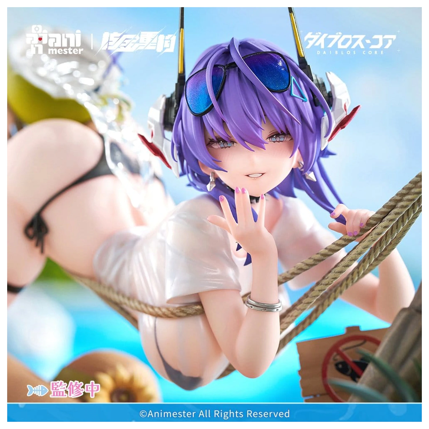 Original Character PVC figura 1/6 Bright Summer Barbera·Red ilustracija DaiblosCore 14 cm fotografija proizvoda