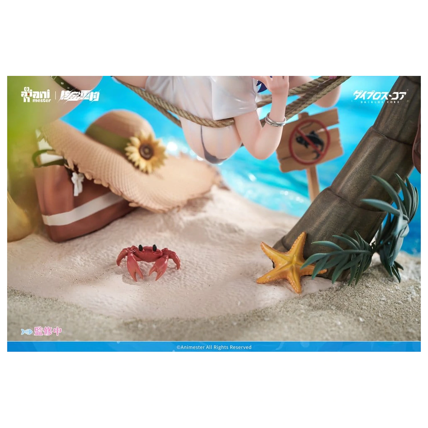 Original Character PVC figura 1/6 Bright Summer Barbera·Red ilustracija DaiblosCore 14 cm fotografija proizvoda