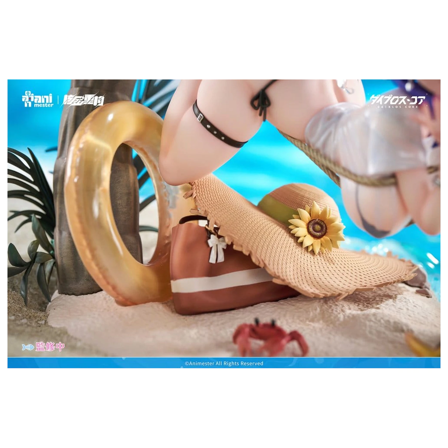 Original Character PVC figura 1/6 Bright Summer Barbera·Red ilustracija DaiblosCore 14 cm fotografija proizvoda