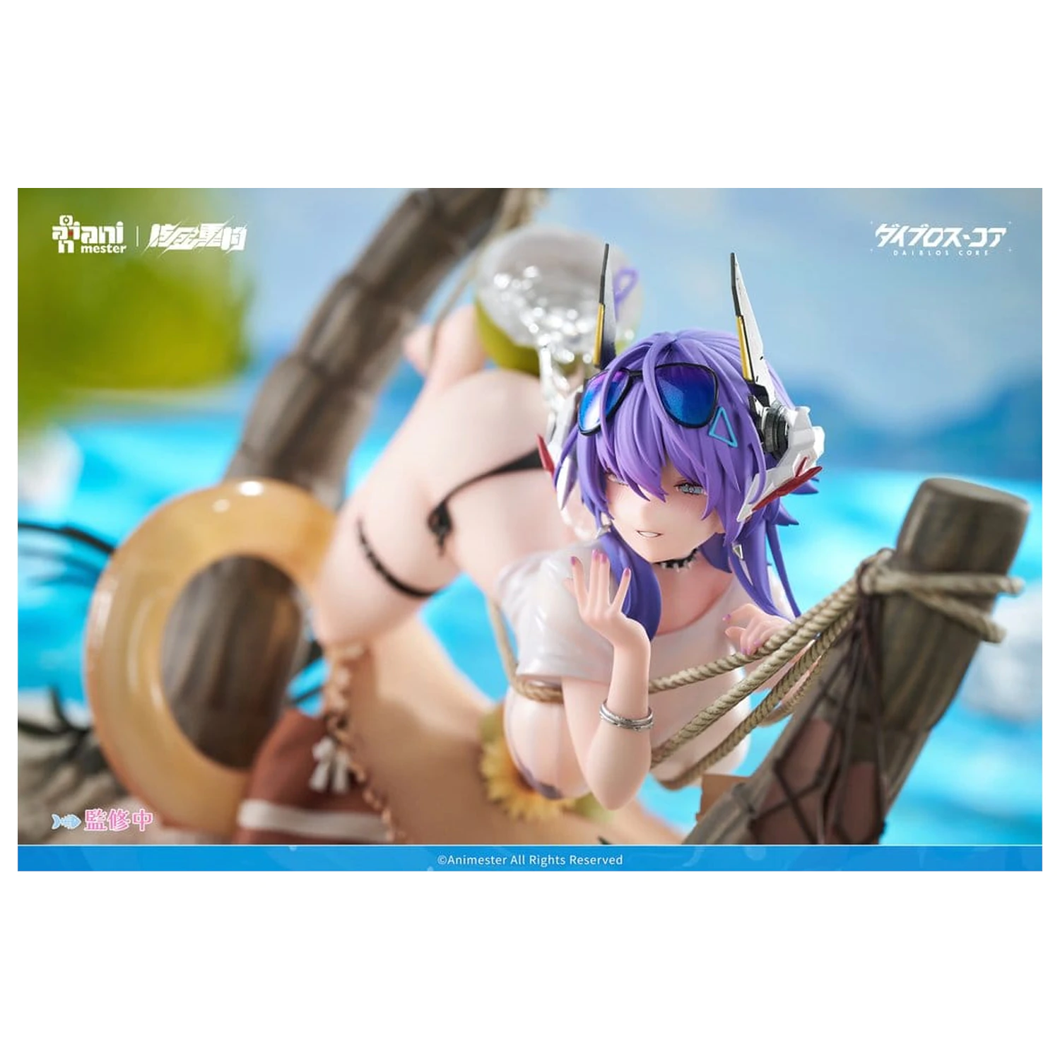 Original Character PVC figura 1/6 Bright Summer Barbera·Red ilustracija DaiblosCore 14 cm fotografija proizvoda