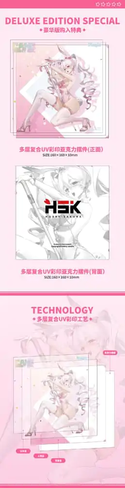 Original Character PVC Kip 1/6 Cane Rabbit Girl Deluxe Edition 22 cm fotografija proizvoda