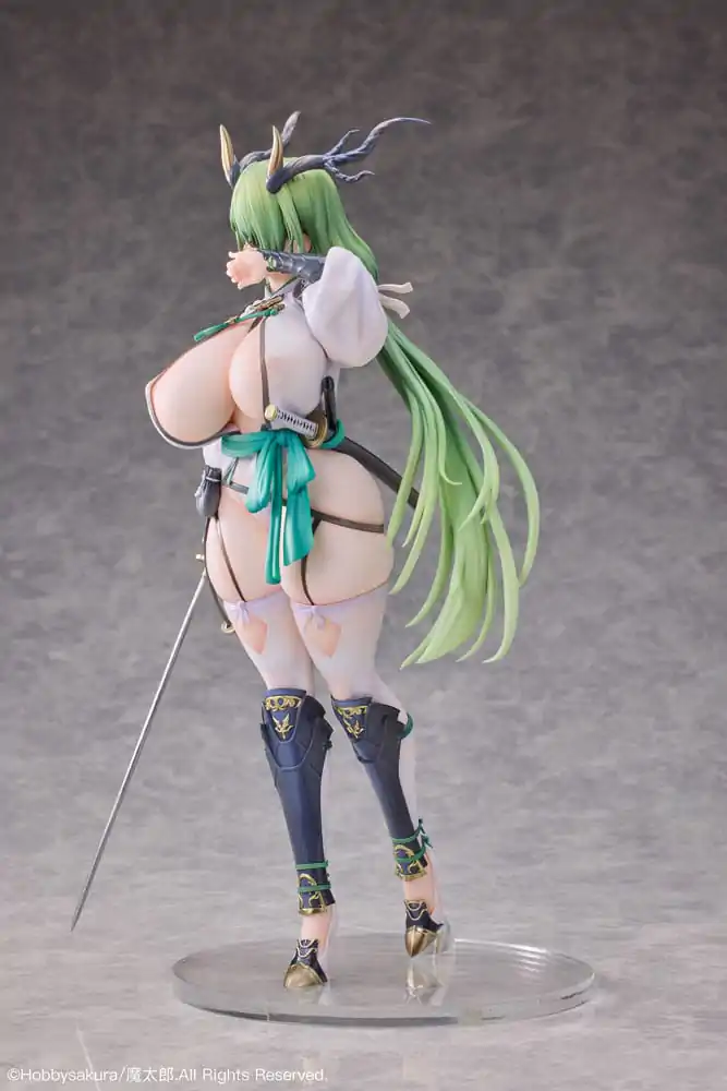 Original Character PVC kip 1/6 Dokuganryu-chan Ilustrirao Mataro 30 cm fotografija proizvoda