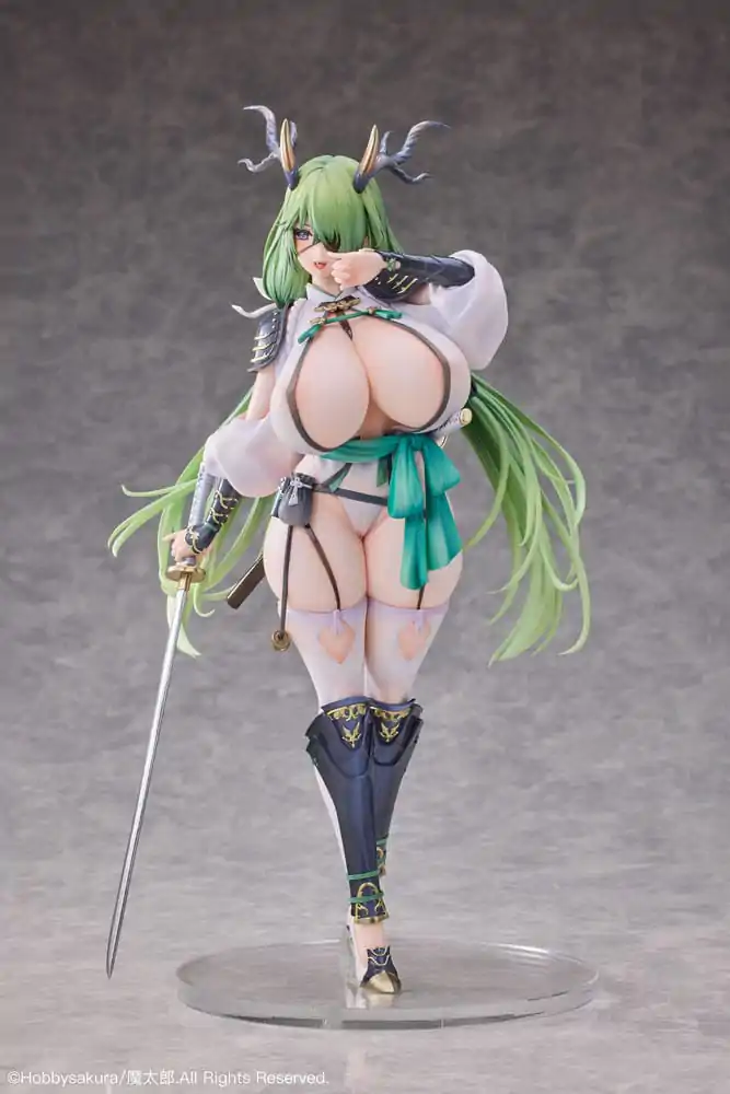 Original Character PVC kip 1/6 Dokuganryu-chan Ilustrirao Mataro 30 cm fotografija proizvoda