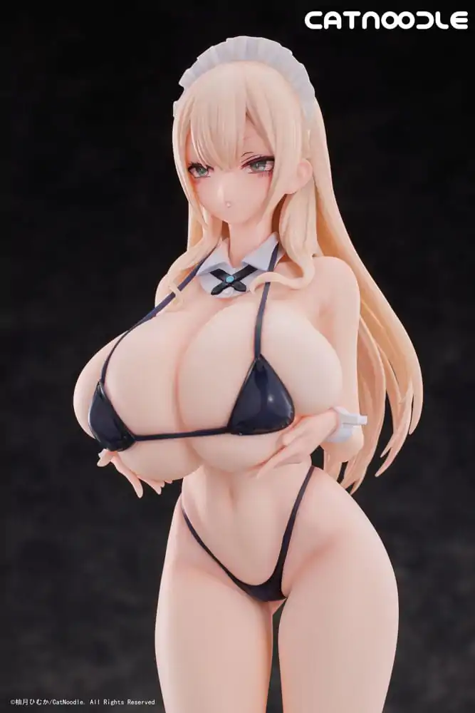 Original Character PVC kip 1/6 Dosukebe Bikini wo Kitekureru Juujun na Maid-san Illustration by Himuka Yuzuki 27 cm fotografija proizvoda