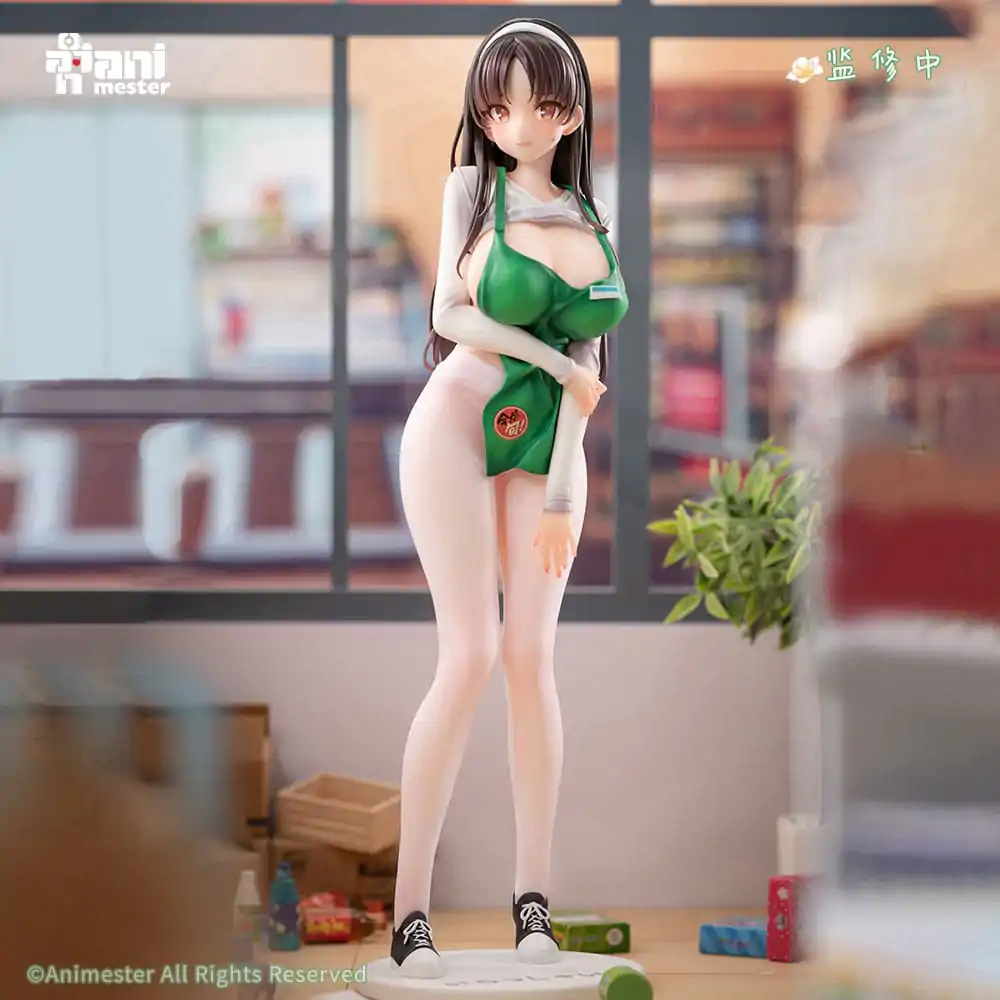 Original Character Statua 1/6 First Business! Mari Hanamiya the Gentle Shop Assistant illustration by POPQN 28 cm fotografija proizvoda