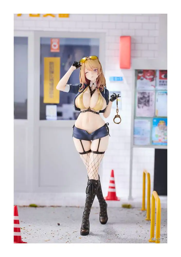 Original Character PVC Statua 1/6 Gal Policewoman Takanashi Arisa Normal Edition 27 cm fotografija proizvoda