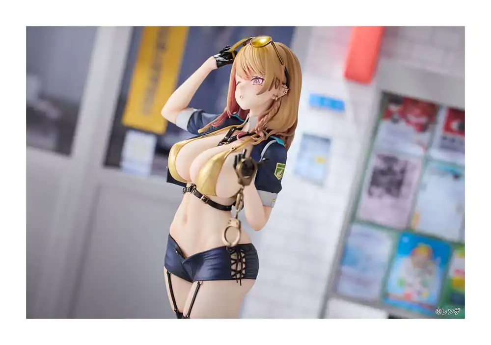Original Character PVC Statua 1/6 Gal Policewoman Takanashi Arisa Normal Edition 27 cm fotografija proizvoda