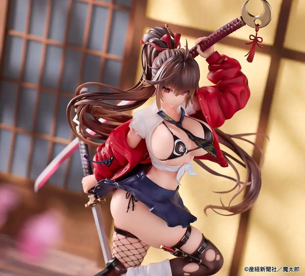 Original Character PVC Kip 1/6 Higi Nitoryu Mai Kagenuie 32 cm fotografija proizvoda