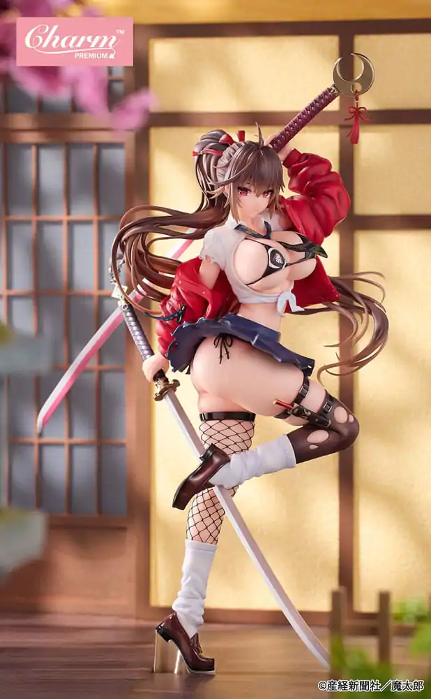 Original Character PVC Kip 1/6 Higi Nitoryu Mai Kagenuie 32 cm fotografija proizvoda