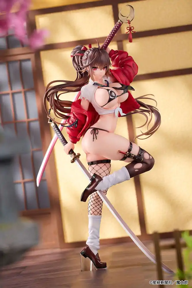 Original Character PVC Kip 1/6 Higi Nitoryu Mai Kagenuie 32 cm fotografija proizvoda