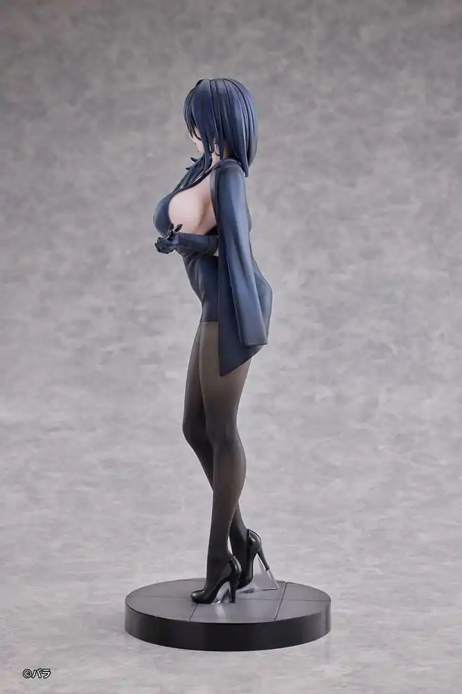 Original Character PVC Kip 1/6 Ishimi Yokoyama Black One-piece Dress Ver. illustration by Bara 28 cm fotografija proizvoda