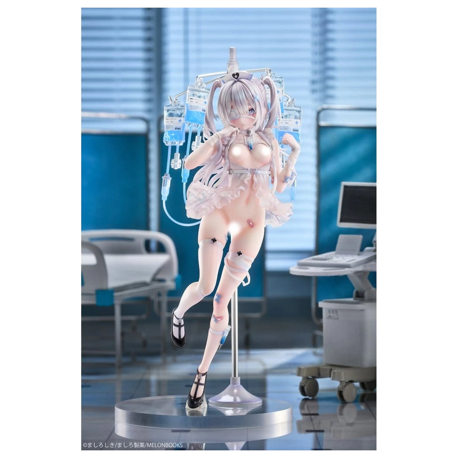 Original Character PVC figura 1/6 Mikuro Siino Nurse Ver. Deluxe izdanje Ilustrirano od strane Mashiro Shiki 29 cm fotografija proizvoda