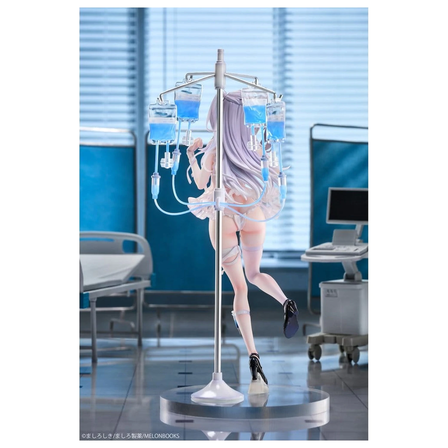 Original Character PVC figura 1/6 Mikuro Siino Nurse Ver. Deluxe izdanje Ilustrirano od strane Mashiro Shiki 29 cm fotografija proizvoda