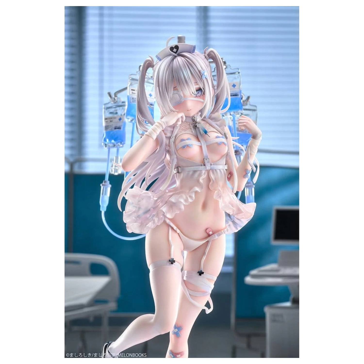 Original Character PVC figura 1/6 Mikuro Siino Nurse Ver. Deluxe izdanje Ilustrirano od strane Mashiro Shiki 29 cm fotografija proizvoda