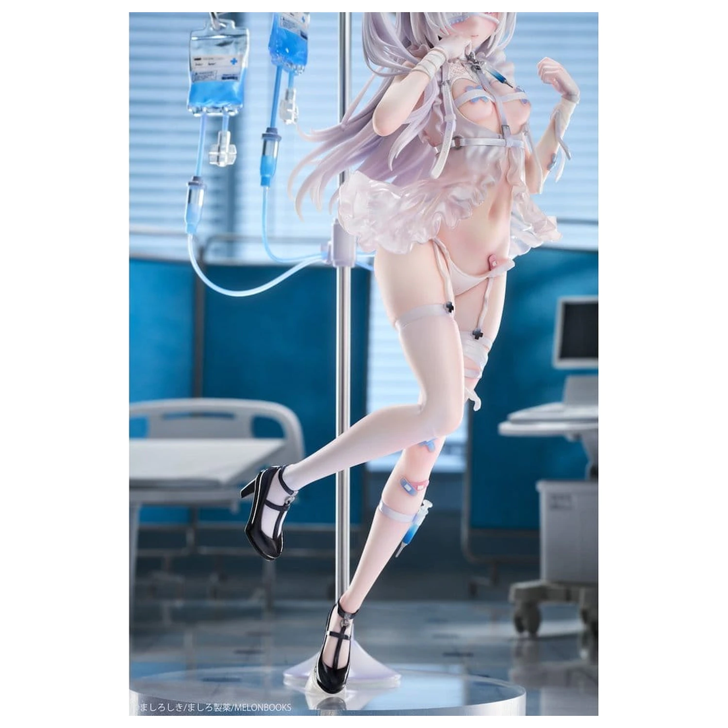 Original Character PVC figura 1/6 Mikuro Siino Nurse Ver. Deluxe izdanje Ilustrirano od strane Mashiro Shiki 29 cm fotografija proizvoda