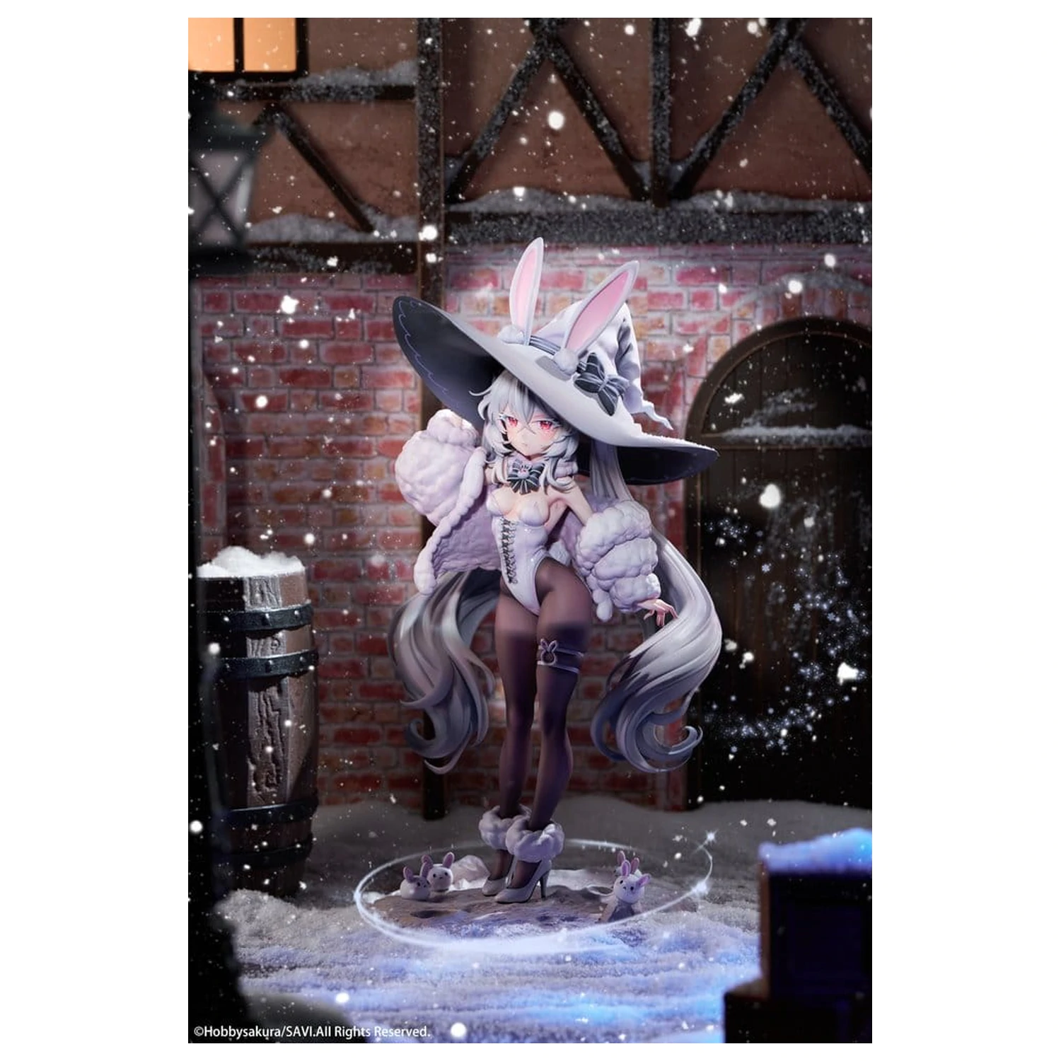 Original Character PVC Figura 1/6 Moon Witch Police Marshmallow ilustracija by SAVI 34 cm fotografija proizvoda