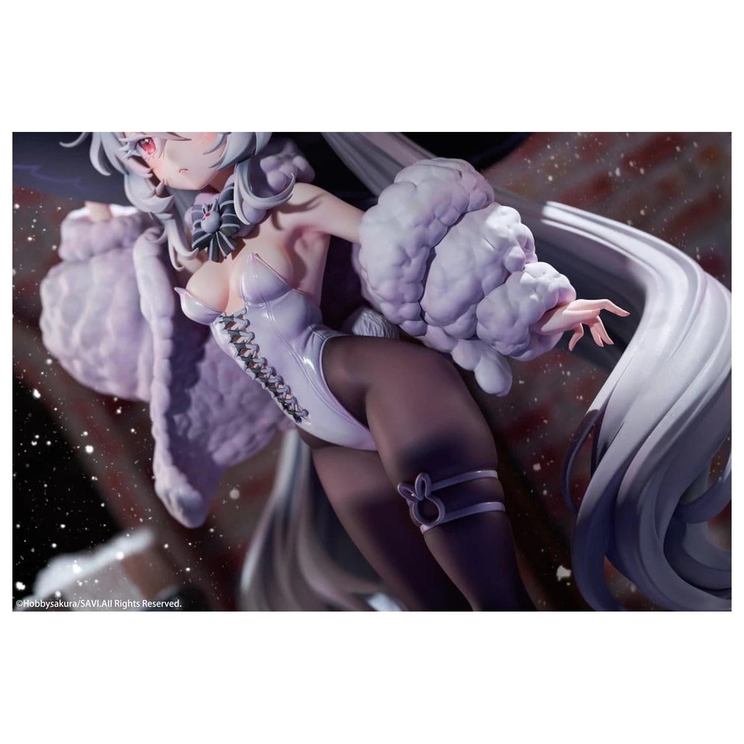 Original Character PVC Figura 1/6 Moon Witch Police Marshmallow ilustracija by SAVI 34 cm fotografija proizvoda