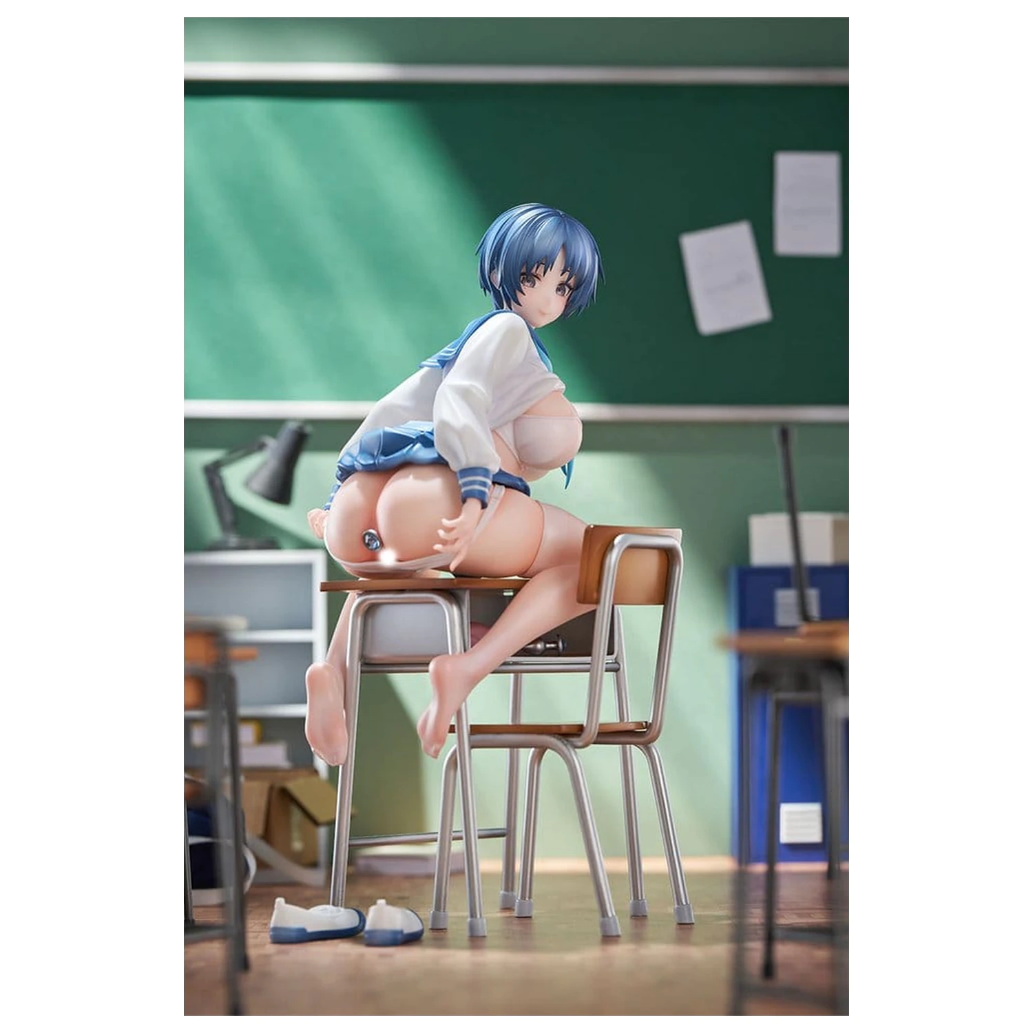 Original Character Figura 1/6 "Mousou Tights.44": Ruri-chan Illustration by Hyouuma 27 cm fotografija proizvoda