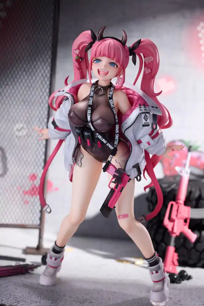 Original Character PVC Statua 1/6 Rampaging Twin-tail Arisa 26 cm fotografija proizvoda