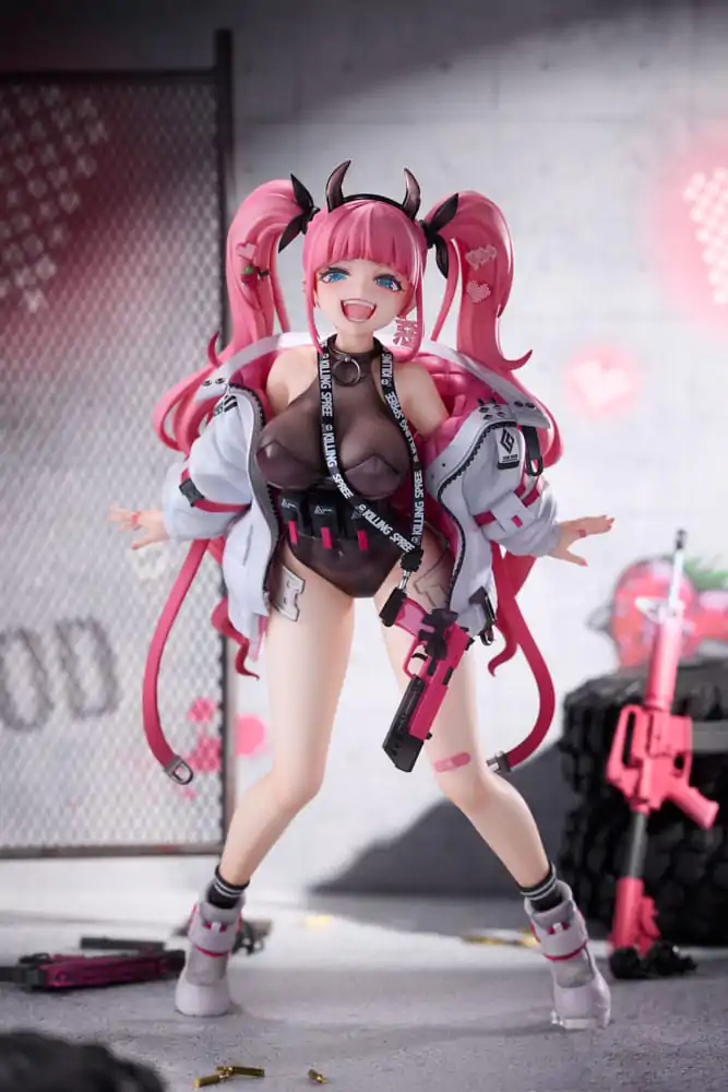 Original Character PVC Statua 1/6 Rampaging Twin-tail Arisa 26 cm fotografija proizvoda