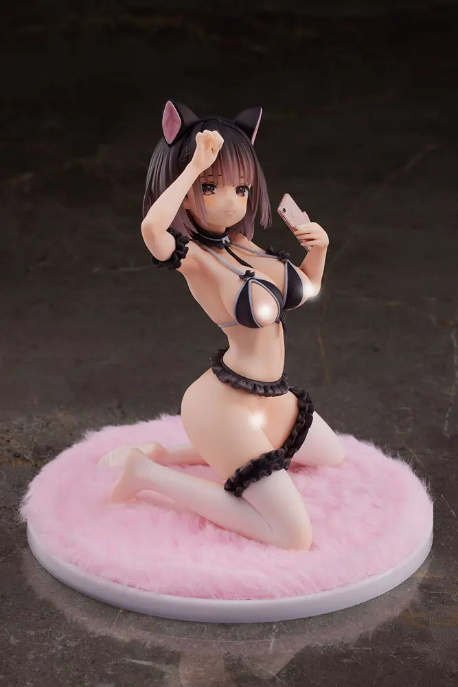 Original Character PVC 1/6 Figura Roar, Poziranje ispred ogledala - Ayaka-chan TPK-017 17 cm fotografija proizvoda