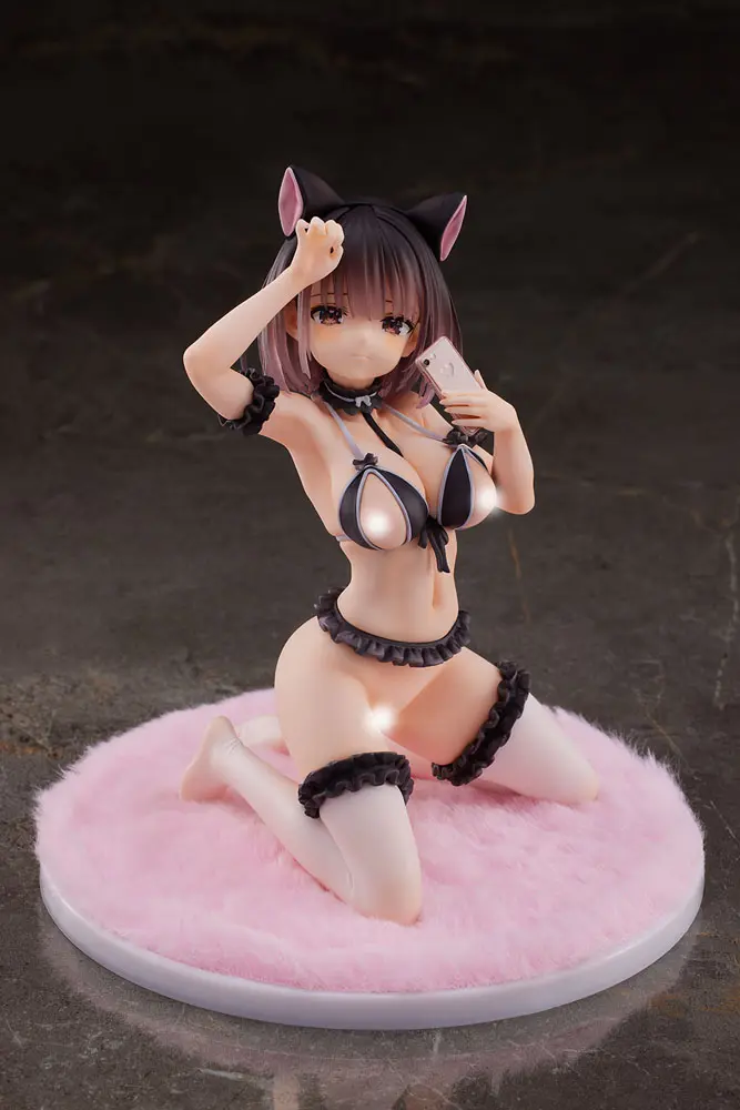 Original Character PVC 1/6 Figura Roar, Poziranje ispred ogledala - Ayaka-chan TPK-017 17 cm fotografija proizvoda