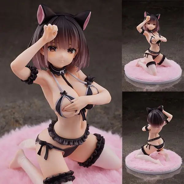 Original Character PVC 1/6 Figura Roar, Poziranje ispred ogledala - Ayaka-chan TPK-017 17 cm fotografija proizvoda