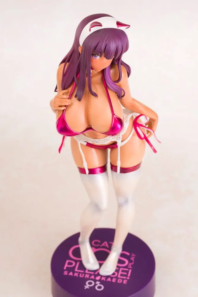 Original Character PVC Kip 1/6 Sakura Kaede Kareshi ni Onegaisarete Cosplay suru Onnanoko 26 cm fotografija proizvoda